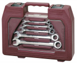 Assortimento di chiavi a bussola in valigetta 1/4"+1/2" con chiavi a cricchetto ClicKraft, 80 pezzi
