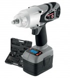 Valigetta con avvitatore ad impulsi cordless da 1/2" - 1500 Nm con controllo di coppia digitale