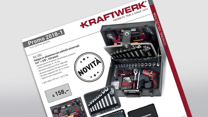 Disponibile online il catalogo con le promozioni Kraftwerk