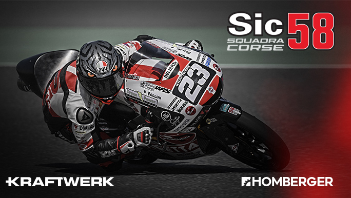 Homberger e Kraftwerk si uniscono al team Sic58 squadra corse!